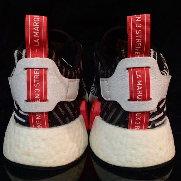 Adidas NMD R2 “Core Black Stripe” VNDS in Box - Picture 6 of 8